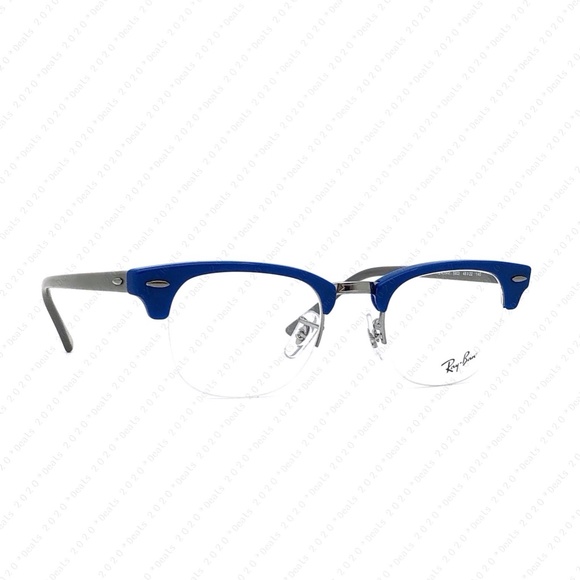 Ray Ban Clubmaster RX4354V 5903 49mm Blue Grey Eyeglasses - Picture 8 of 10